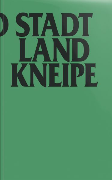 Cover von Stadt, Land, Kneipe