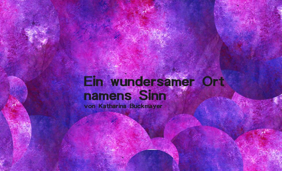 Cover von Ein wundersamer Ort namens Sinn.
