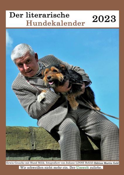 Cover von Der literarische Hundekalender 2023