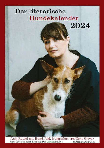 Cover von Der literarische Hundekalender 2024