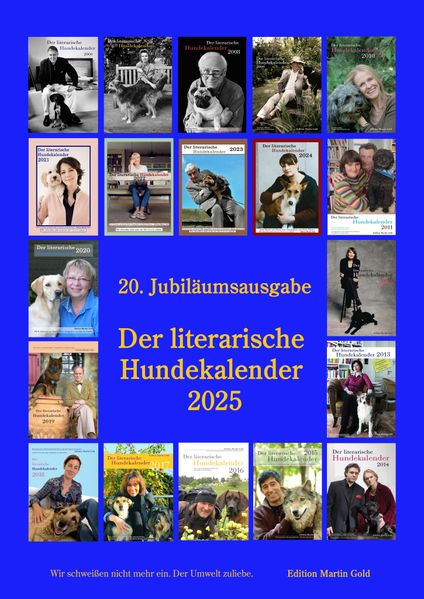 Cover von Der literarische Hundekalender 2025