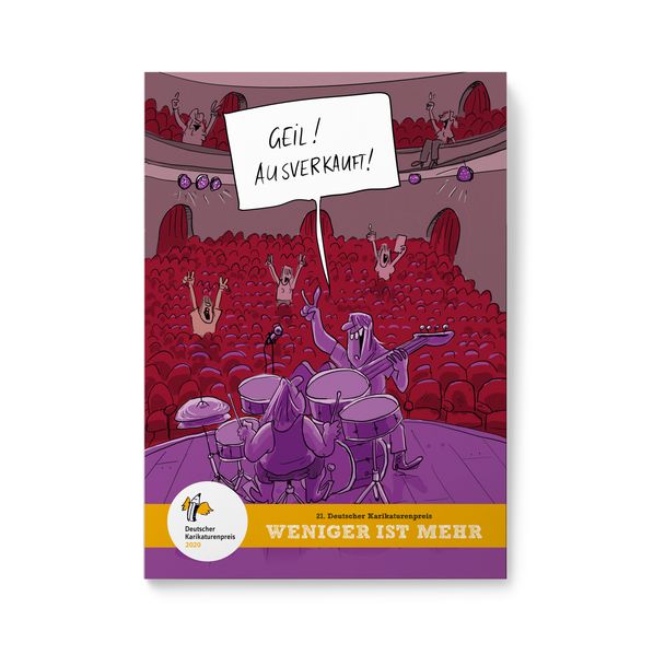 Cover von 21. Deutscher Karikaturenpreis