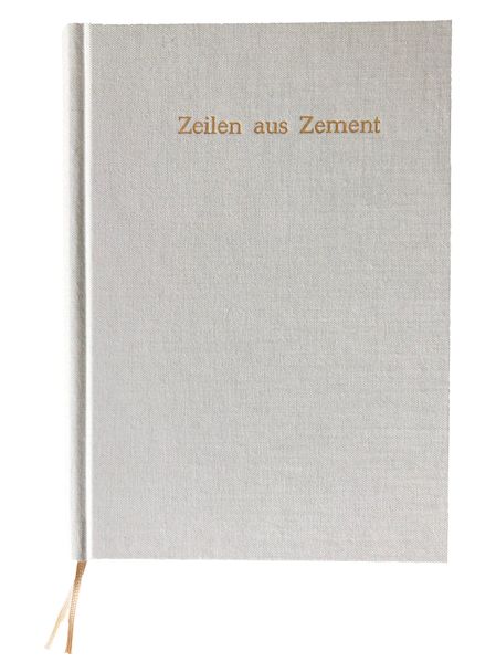Cover von Zeilen aus Zement