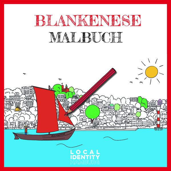 Cover von Blankenese Malbuch