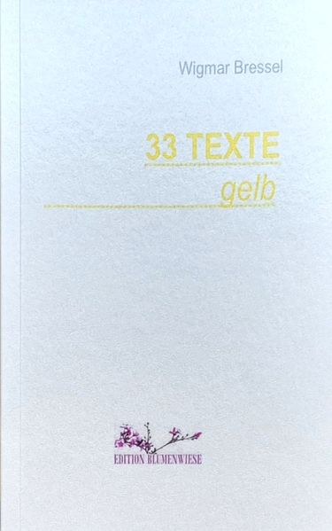 Cover von 33 Texte gelb