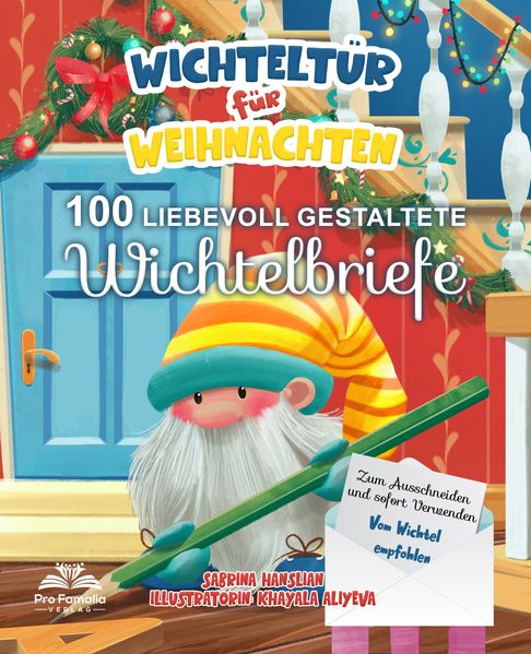 Cover von Wichteltür für Weihnachten: 100 liebevoll gestaltete Wichtelbriefe