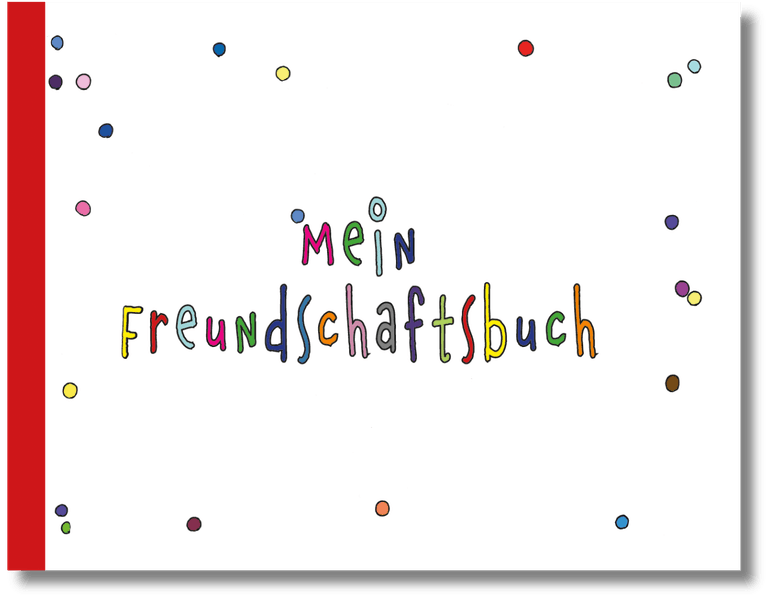 Cover von Freundschaftsbuch Konfetti