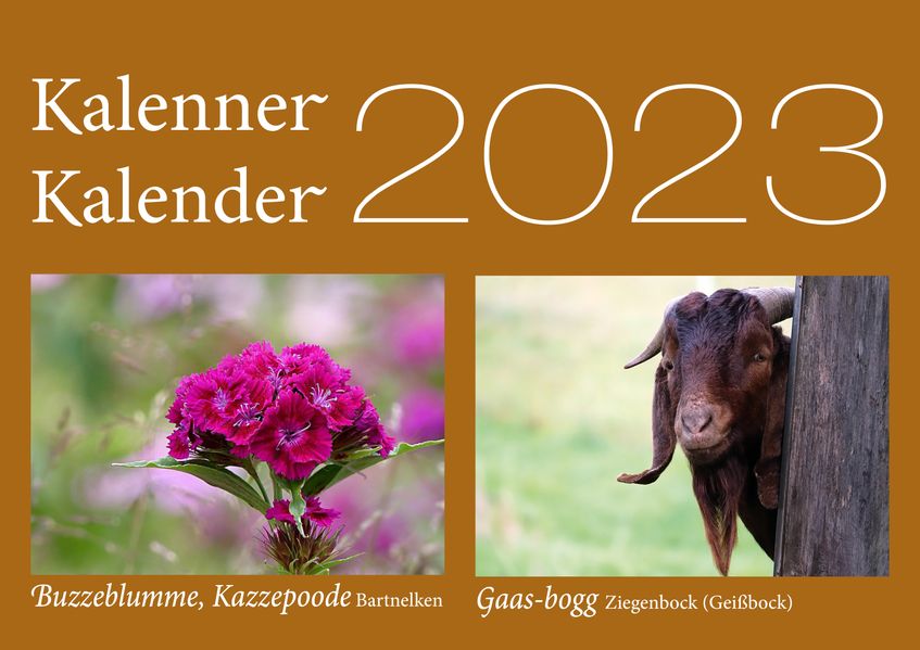 Cover von Mundartkalender 2023