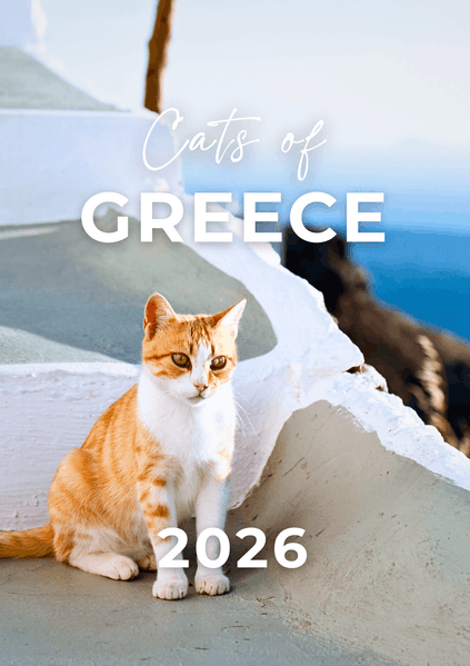 Cover von Katzenkalender 2026 CATS OF GREECE