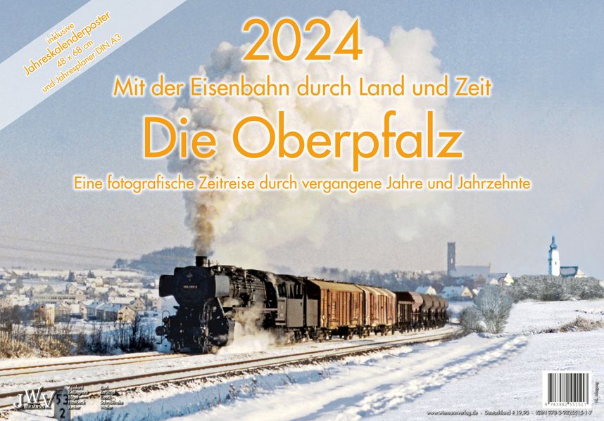 Cover von 2024 Mit der Eisenbahn durch Land und Zeit