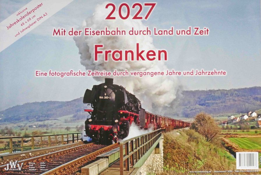 Cover von 2027 Mit der Eisenbahn durch Land und Zeit Franken