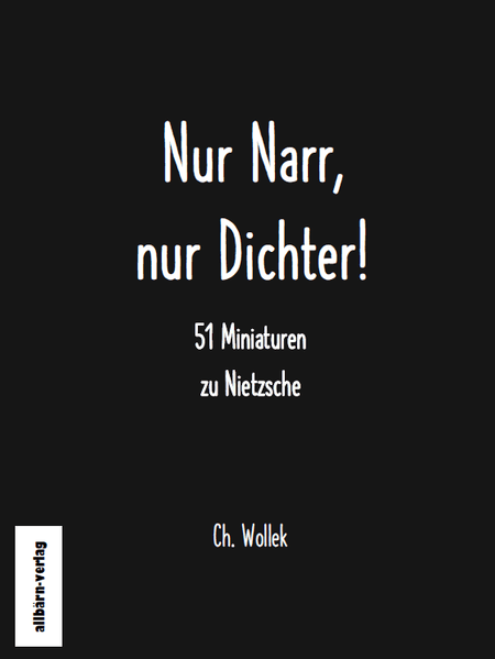 Cover von Nur Narr, nur Dichter!