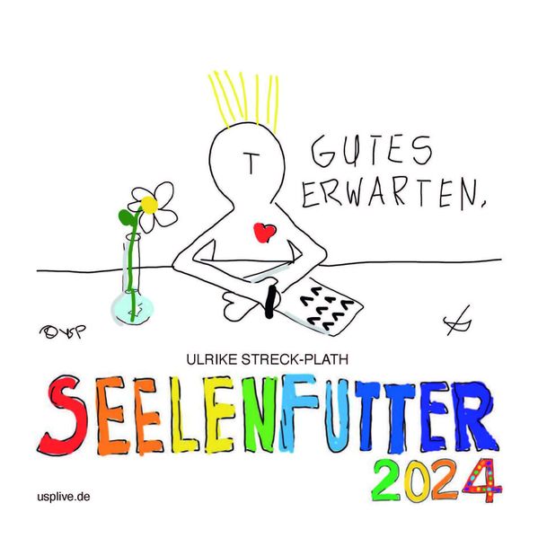 Cover von Seelenfutter Kalender 2024