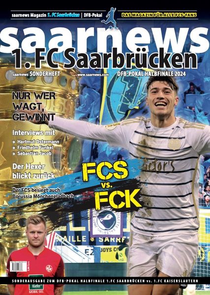 Cover von Magazin 1. FC Saarbrücken DFB-Pokal 2023/24 gegen 1. FC Kaiserslautern