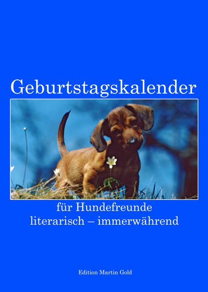 Cover von Geburtstagskalender