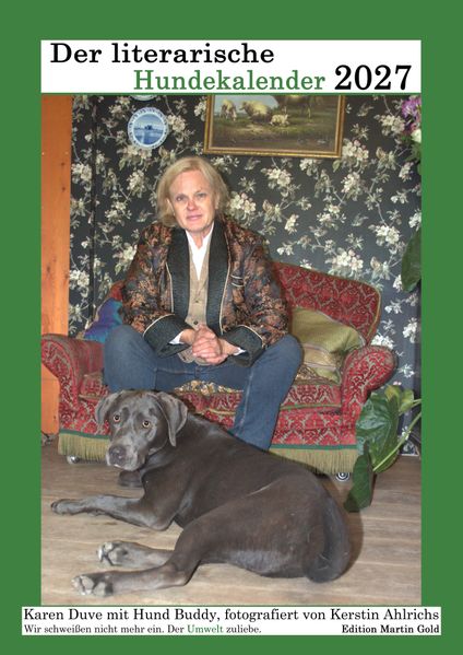 Cover von Der literarische Hundekalender 2027