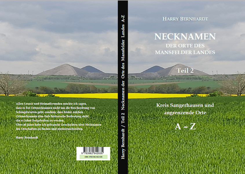 Cover von Necknamen der Orte des Mansfelder Landes Teil 2