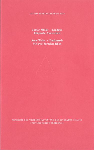 Cover von Joseph-Breitbach-Preis 2024