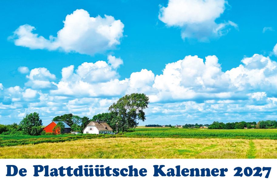 Cover von De Plattdüütsche Kalenner 2027