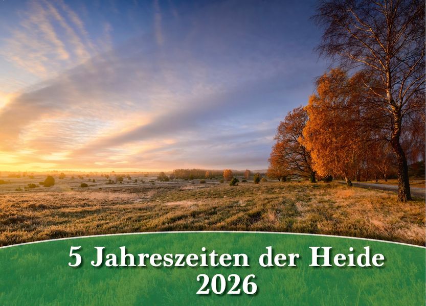 Cover von 5 Jahreszeiten der Heide 2026
