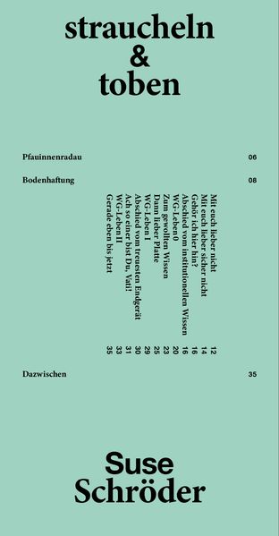 Cover von Straucheln & Toben