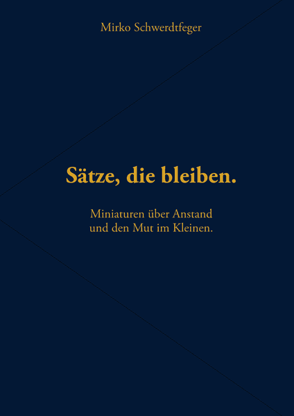 Cover von Sätze, die bleiben