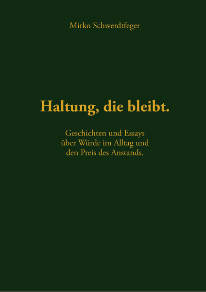 Cover von Haltung, die bleibt
