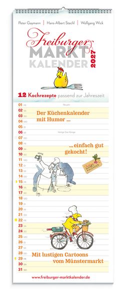 Cover von Freiburger Marktkalender 2027