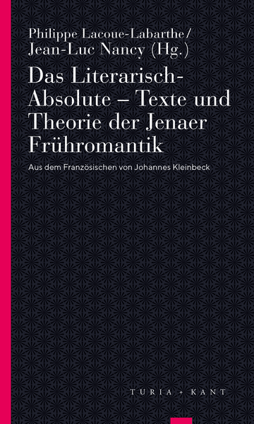 Cover von Das Literarisch-Absolute