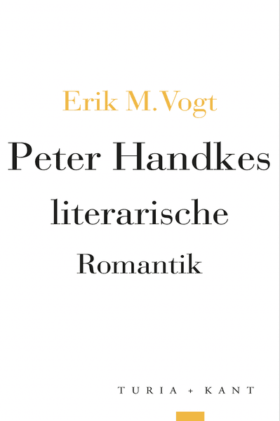 Cover von Peter Handkes literarische Romantik