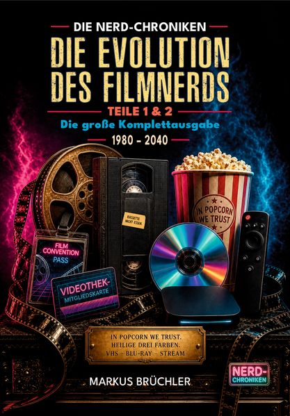 Cover von Die Evolution des Filmnerds – Vom VHS-Krieger zum Streaming-Zombie 1 + 2 (Complete Edition)