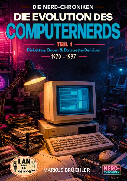 Cover von Die Evolution des Computernerds, Teil 1: Disketten, Doom & Datenrausch