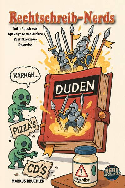 Cover von Rechtschreib-Nerds Teil 1: Apostrophen-Apokalypse und andere Schriftzeichen-Desaster