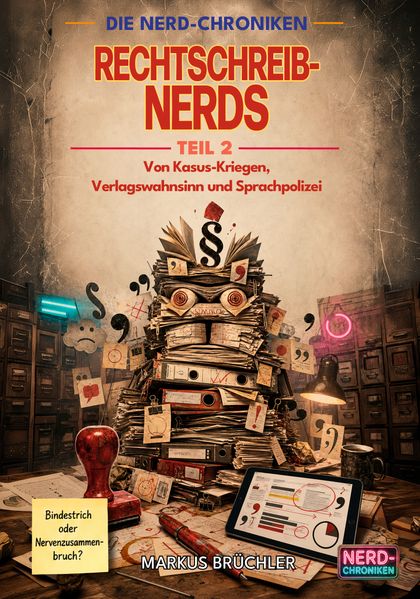 Cover von Rechtschreib-Nerds Teil 2: Von Kasus-Kriegen, Verlagswahnsinn und Sprachpolizei