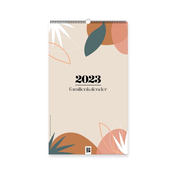 Cover von Design Familienkalender 2023