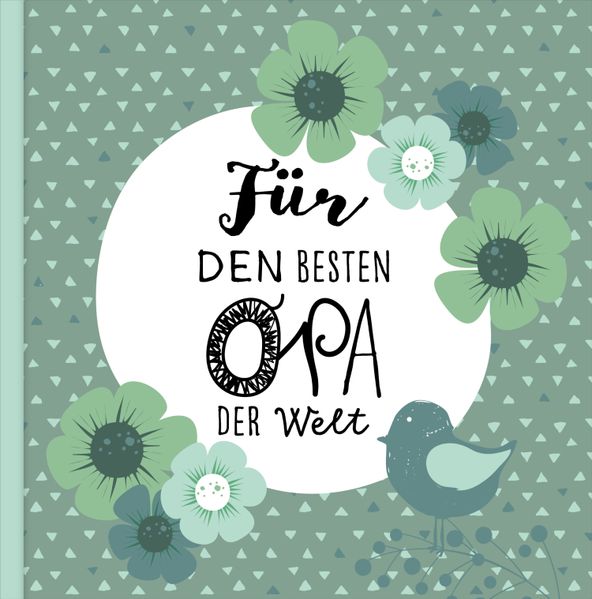 Cover von Das Erinnerungsbuch für den besten Opa der Welt. Ausfüllbuch zum Verschenken für den Opa zum Geburtstag, oder Vatertag. Liebevolle Geschenkidee für Opa von Enkeltochter und Enkelsohn. Geschenkbuch