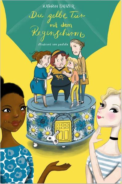 Cover von Die gelbe Tür mit dem Regenschirm