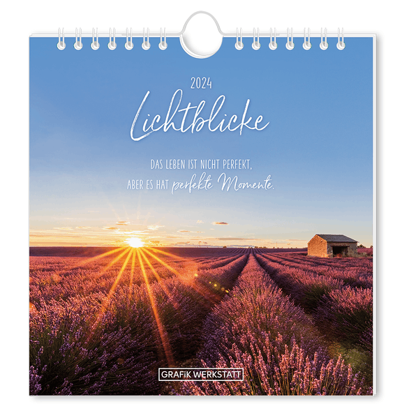 Cover von Postkartenkalender 2024 Lichtblicke