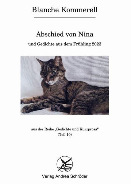 Cover von Abschied von Nina und Gedichte aus dem Frühling 2023