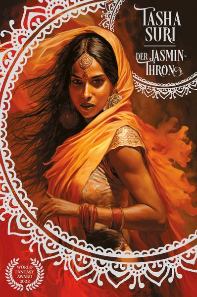 Cover von Der Jasmin-Thron (Die brennenden Reiche 1): Eine sapphische Romantasy | World-Fantasy-Award-Gewinner und Booktok-Sensation!