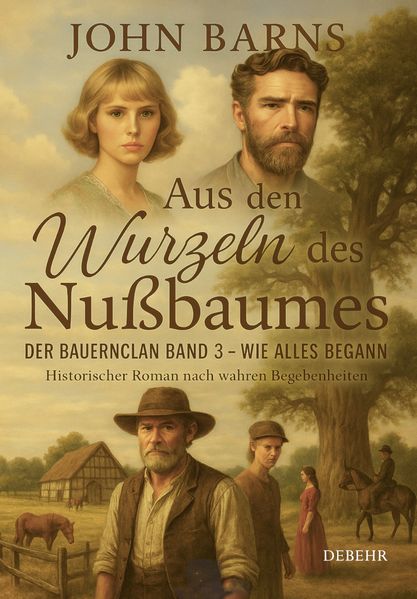 Cover von Aus den Wurzeln des Nußbaumes – Der Bauernclan Band 3 – Wie alles begann – Historischer Roman nach wahren Begebenheiten