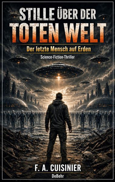 Cover von Stille über der toten Welt – Der letzte Mensch auf Erden – Science-Fiction-Thriller