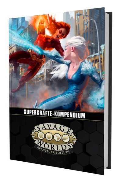 Cover von Savage Worlds – Superkräfte-Kompendium