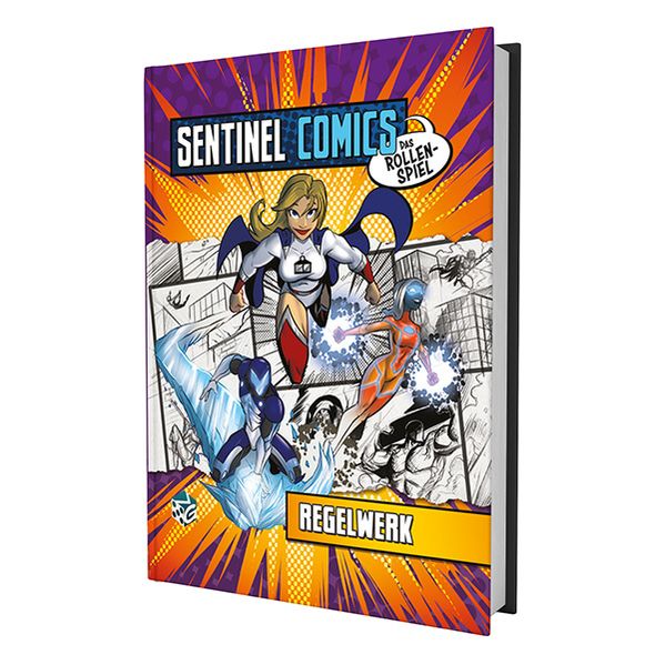 Cover von Sentinel Comics – Das Rollenspiel – Regelwerk