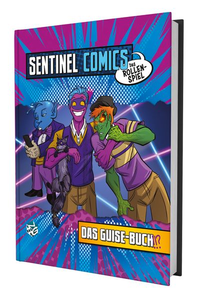 Cover von Sentinel Comics – Das Rollenspiel – Das Guise Buch