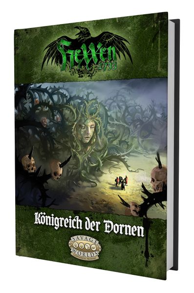 Cover von HeXXen 1733 für Savage Worlds – Königreich der Dornen