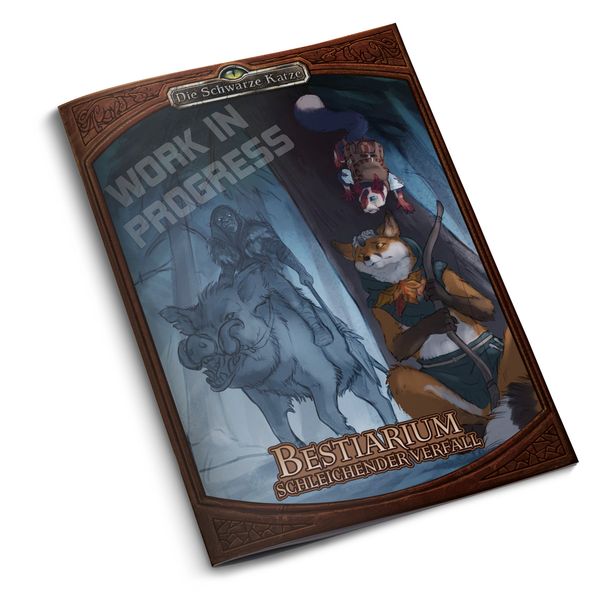 Cover von Die Schwarze Katze – Bestiarium – Schleichender Verfall