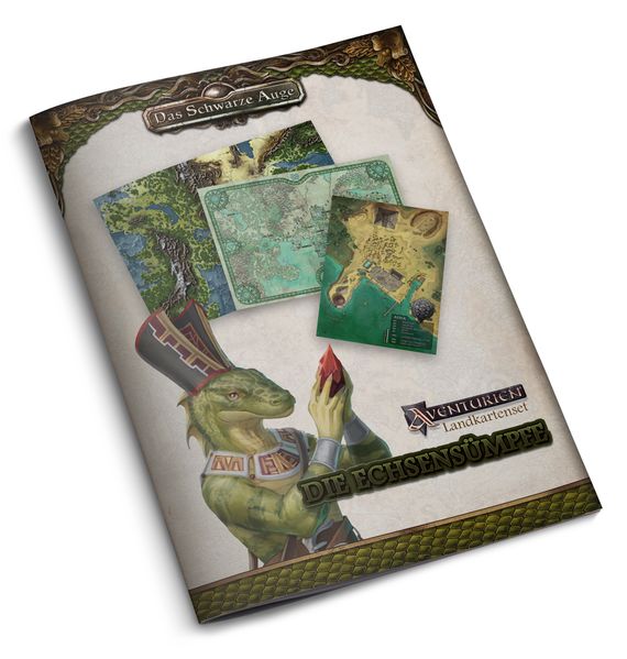 Cover von DSA – Landkartenset Die Echsensümpfe