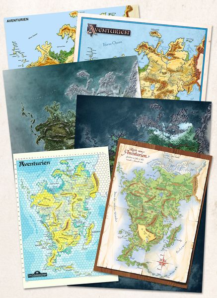 Cover von DSA – 40 Jahre Das Schwarze Auge – Aventurien