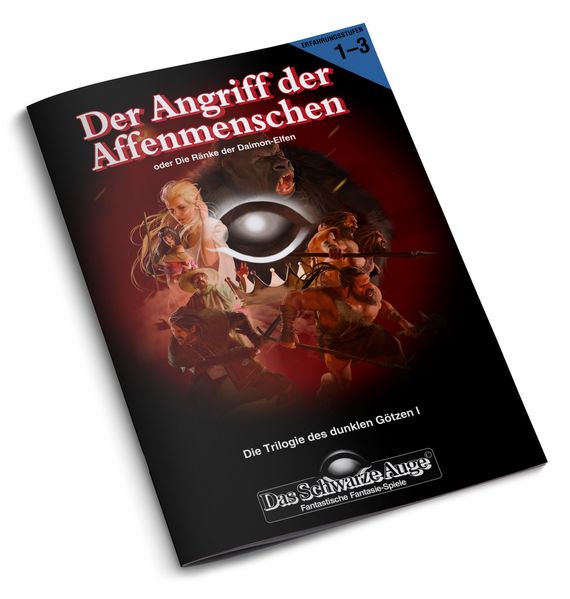 Cover von DSA1 – Der Angriff der Affenmenschen